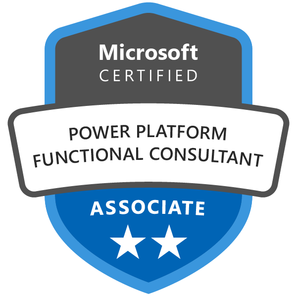 Microsoft Certified: Power Platform Functional Consultant Associate (PL-200)